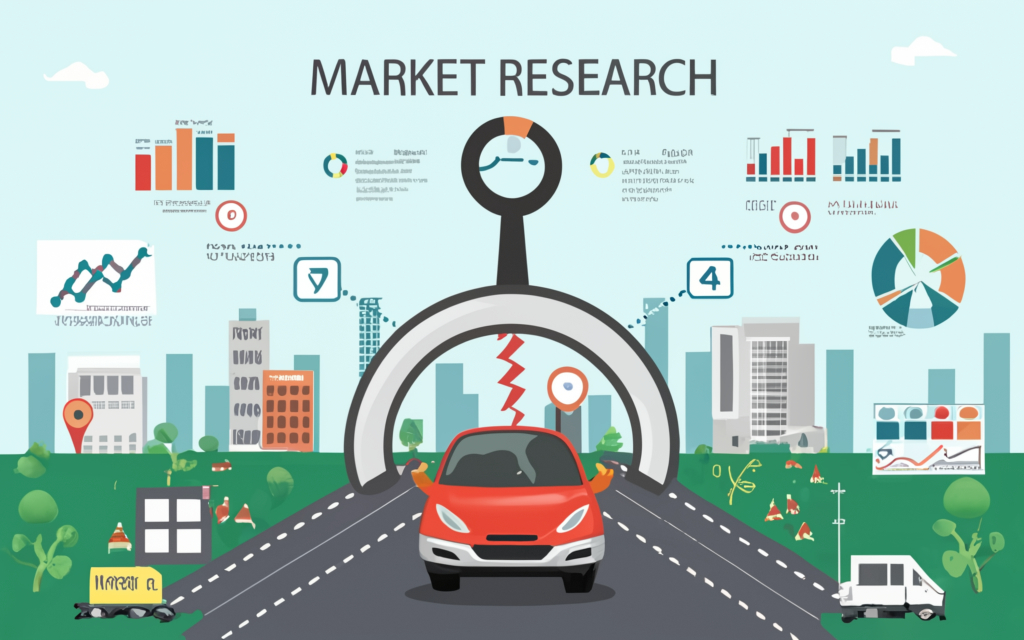 The road leads to a destination marked "Strategic Decisions," with arrows connecting the two