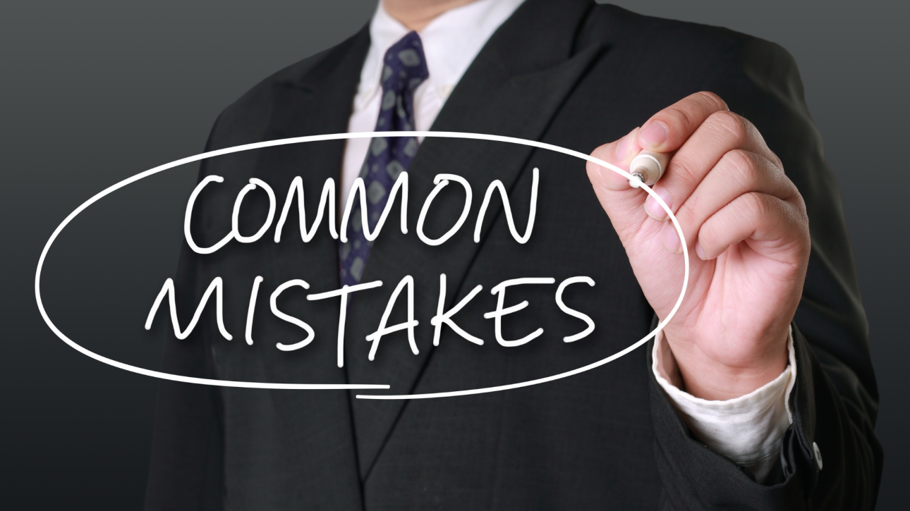 Common Mistakes to avoid